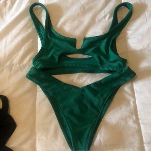 Frankies bikini- green